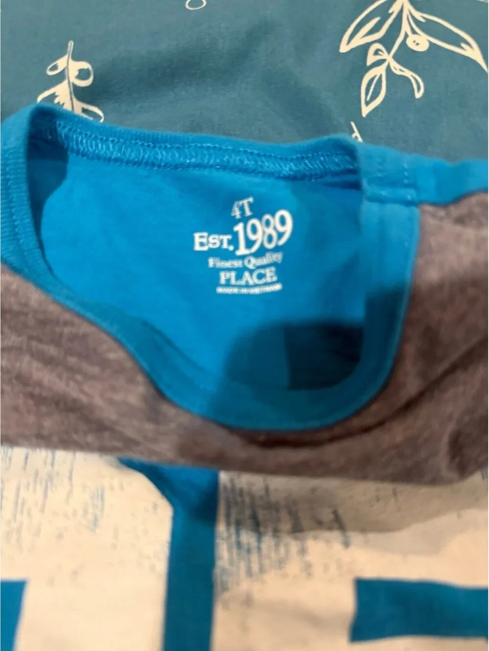 4t blue 25 shirt